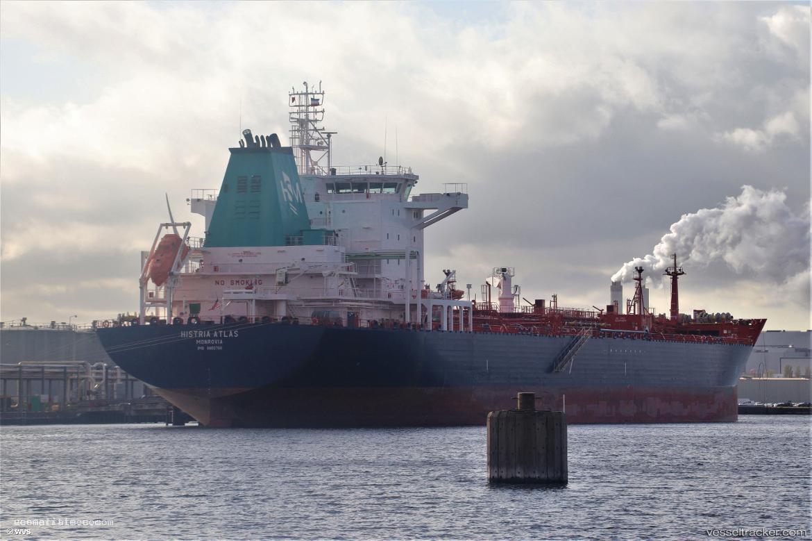 Histria-Atlas - Chemical Oil Products Tanker vessel registered in Liberia