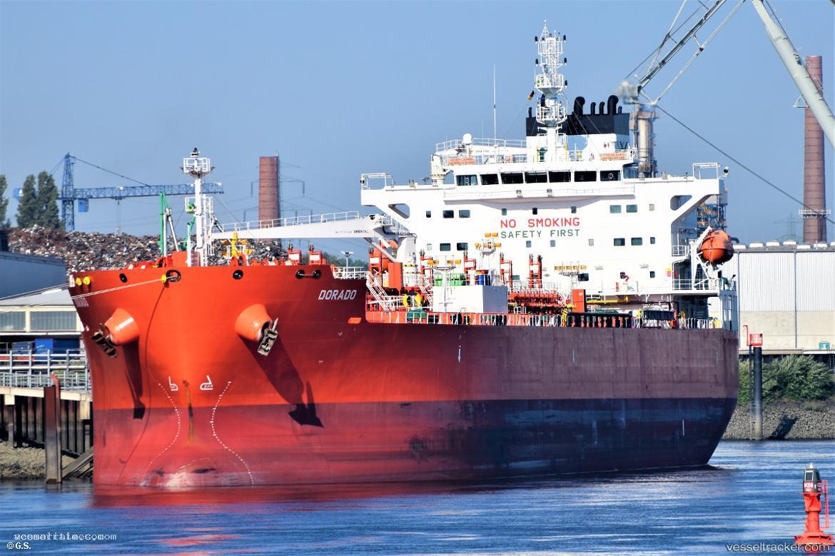 Dorado - Chemical Oil Products Tanker vessel registered in Hong Kong