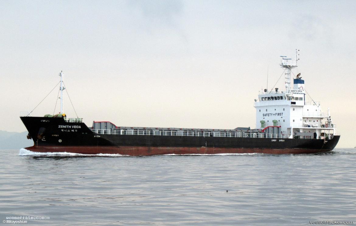 Zenith-Vega - General Cargo Ship vessel registered in South Korea