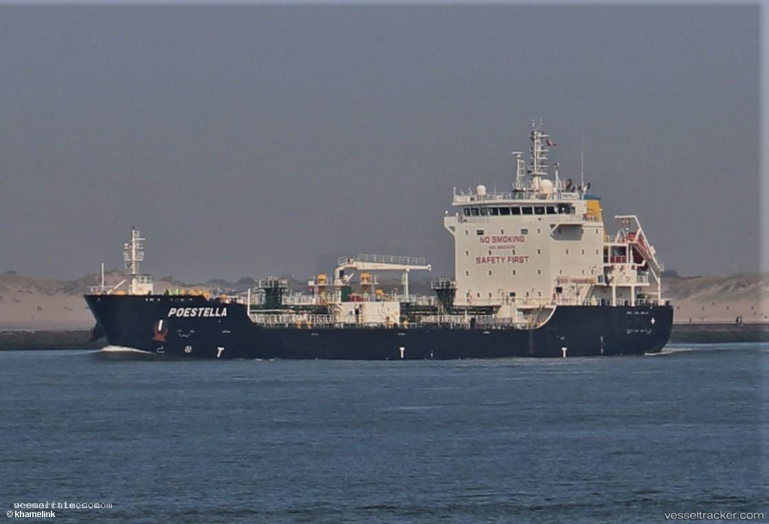 Poestella - Bitumen Tanker vessel registered in Singapore