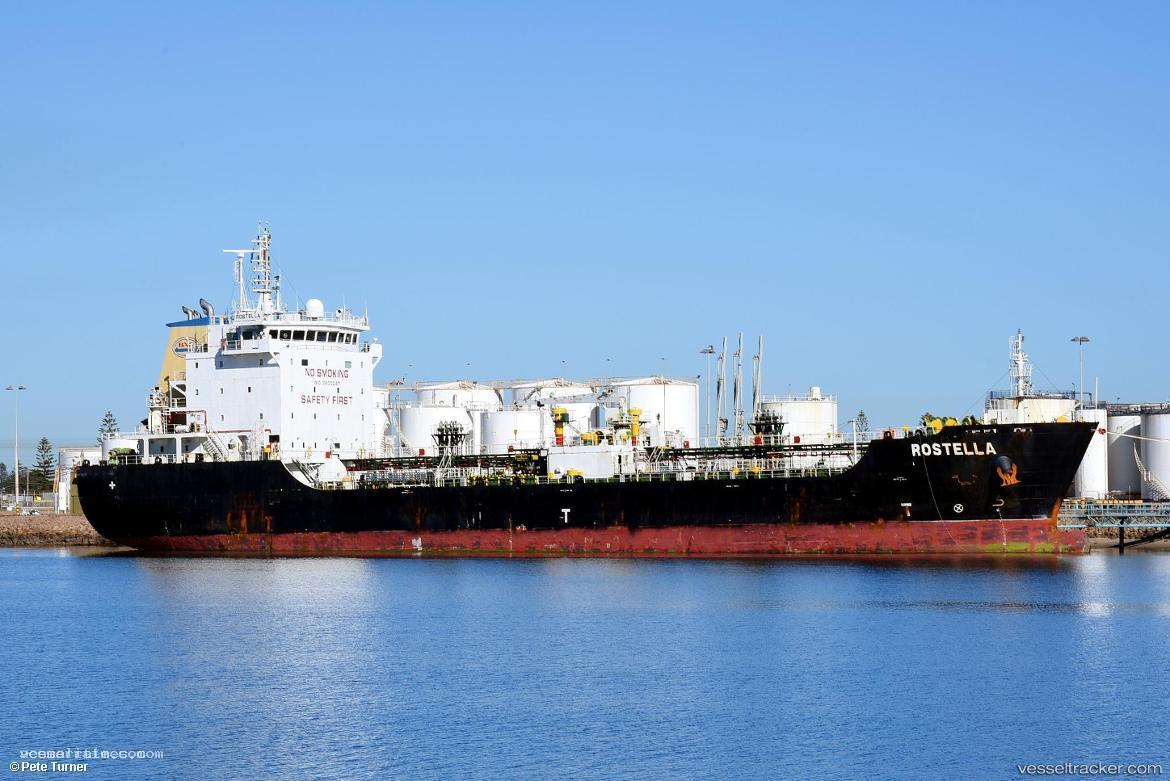 Rostella - Bitumen Tanker vessel registered in Singapore