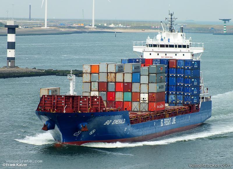 Bg-Emerald - Container Ship vessel registered in Cyprus