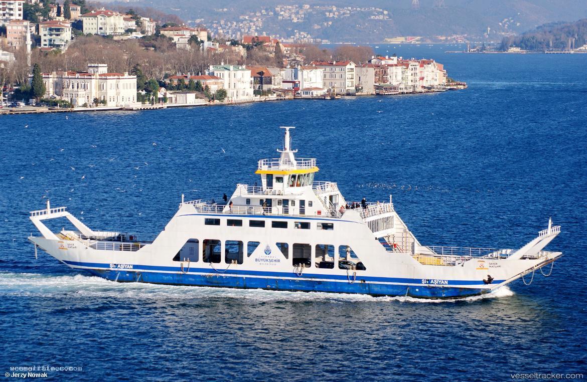 Sh-Asiyan - Passenger Ro Ro Cargo Ship vessel registered in Turkey
