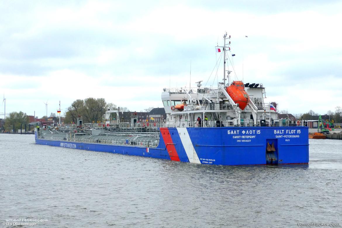 Linda - Chemical Oil Products Tanker vessel registered in Russia