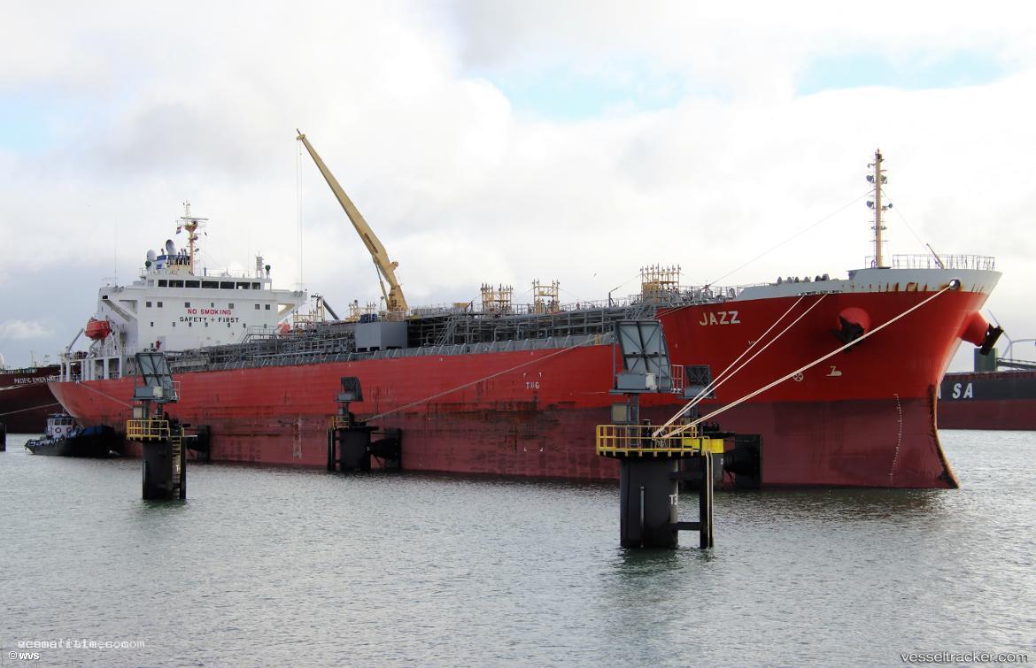 Jazz - Chemical Oil Products Tanker vessel registered in Singapore