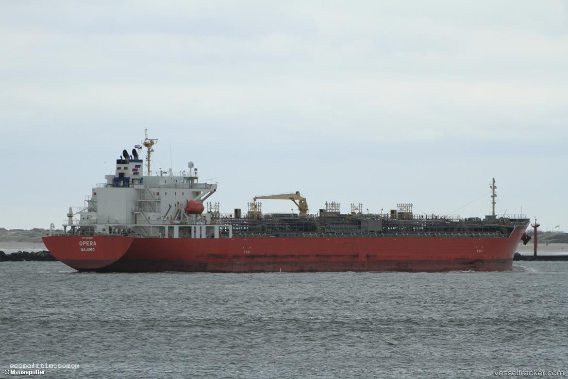 Opera - Chemical Oil Products Tanker vessel registered in Marshall Islands