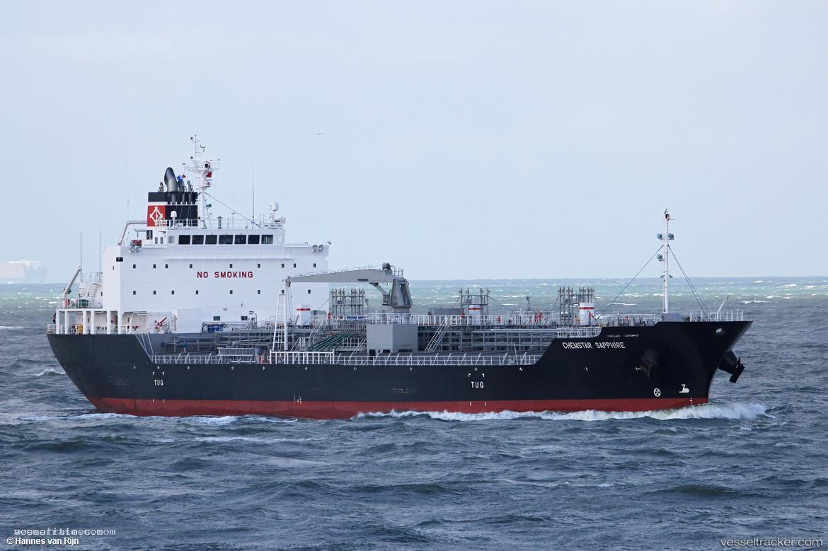 Chemstar-Sapphire - Chemical Oil Products Tanker vessel registered in Marshall Islands