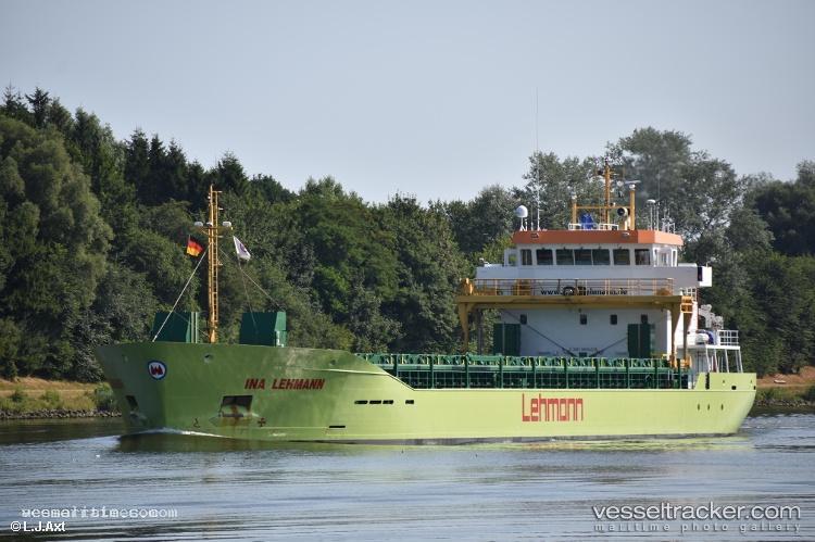 Ina-Lehmann - Deck Cargo Ship vessel registered in Antigua and Barbuda