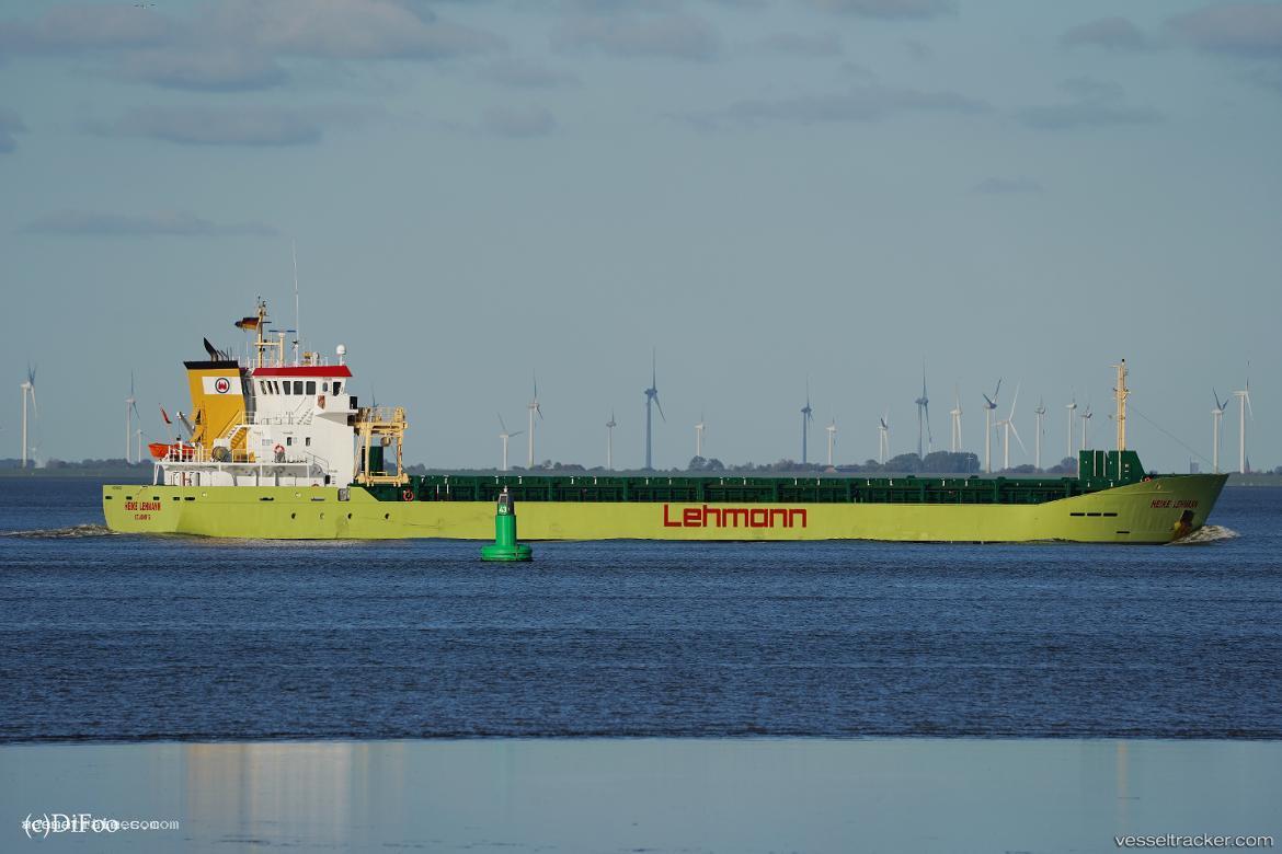 Heike-Lehmann - Deck Cargo Ship vessel registered in Antigua and Barbuda
