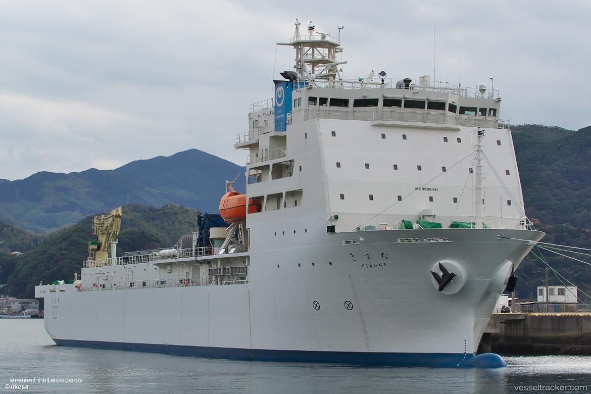 Kizuna - Cable Layer vessel registered in Japan