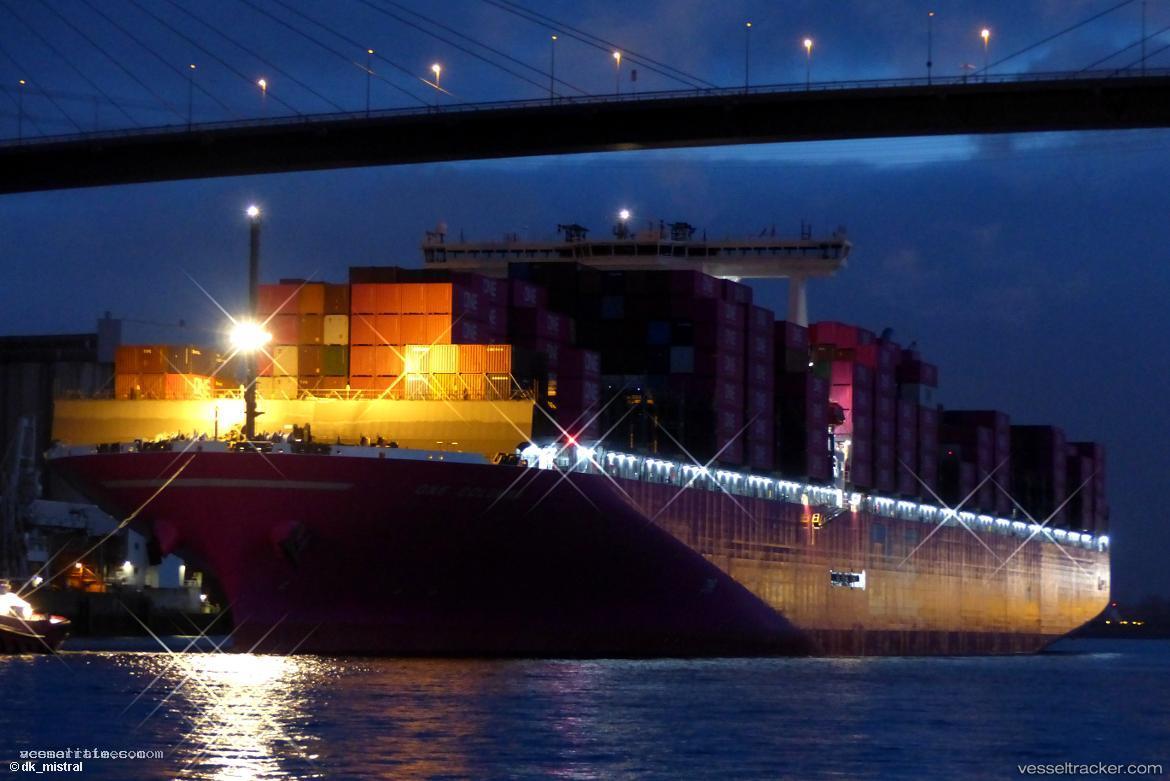 One-Columba - Container Ship vessel registered in Japan