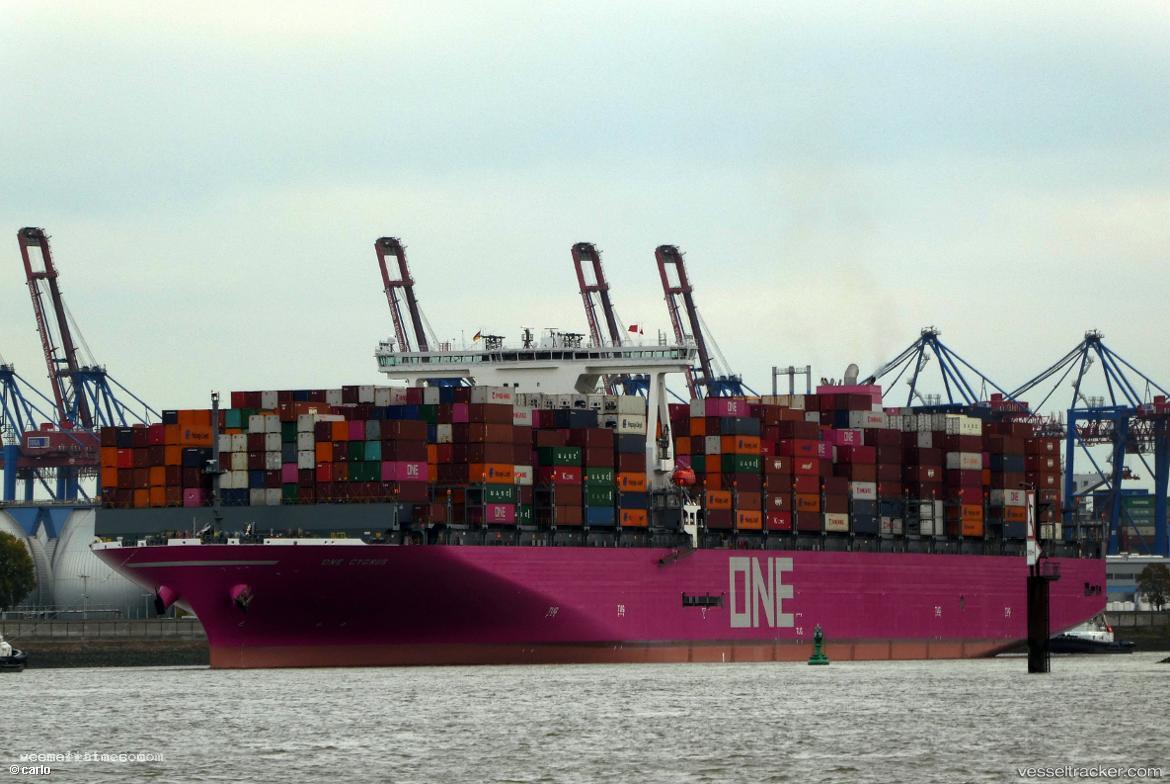 One-Cygnus - Container Ship vessel registered in Japan