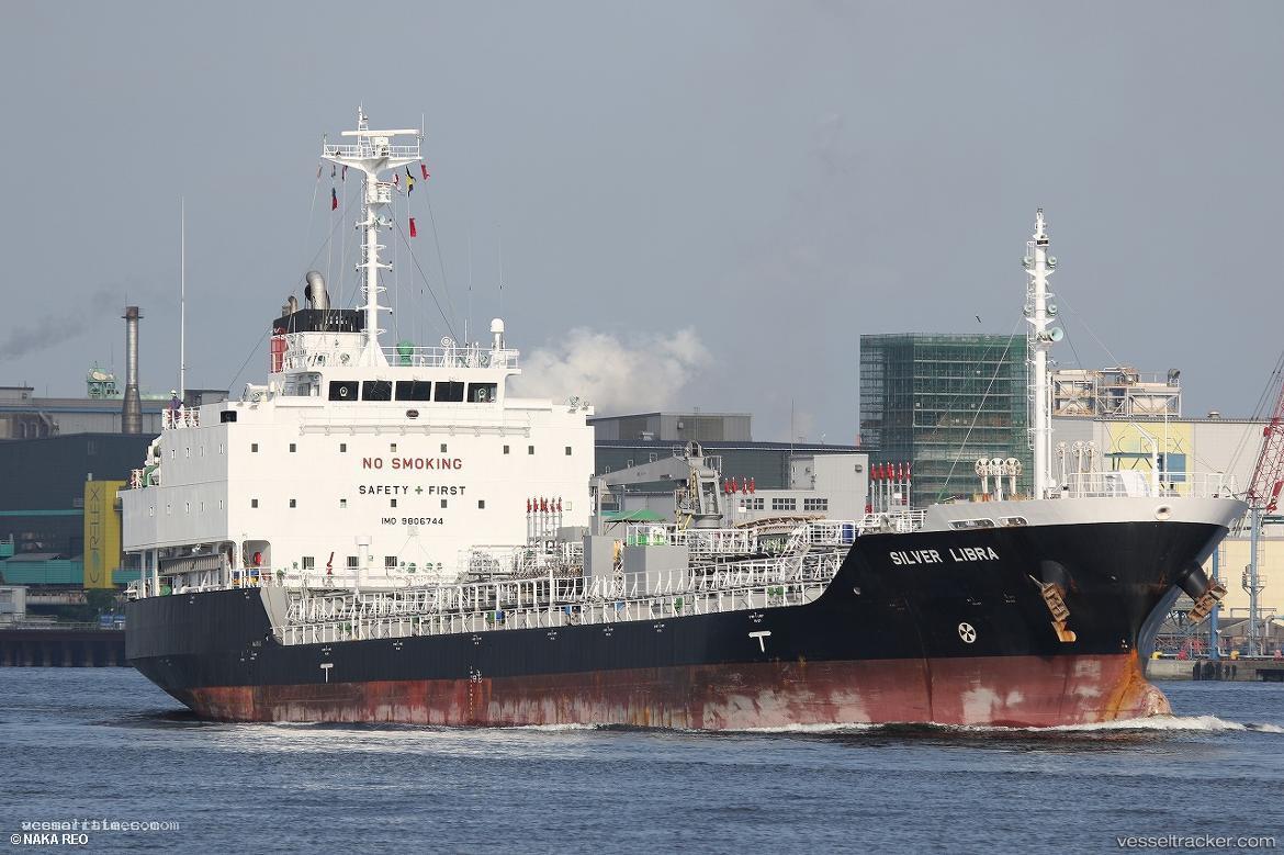Silver-Libra - Chemical Oil Products Tanker vessel registered in Panama