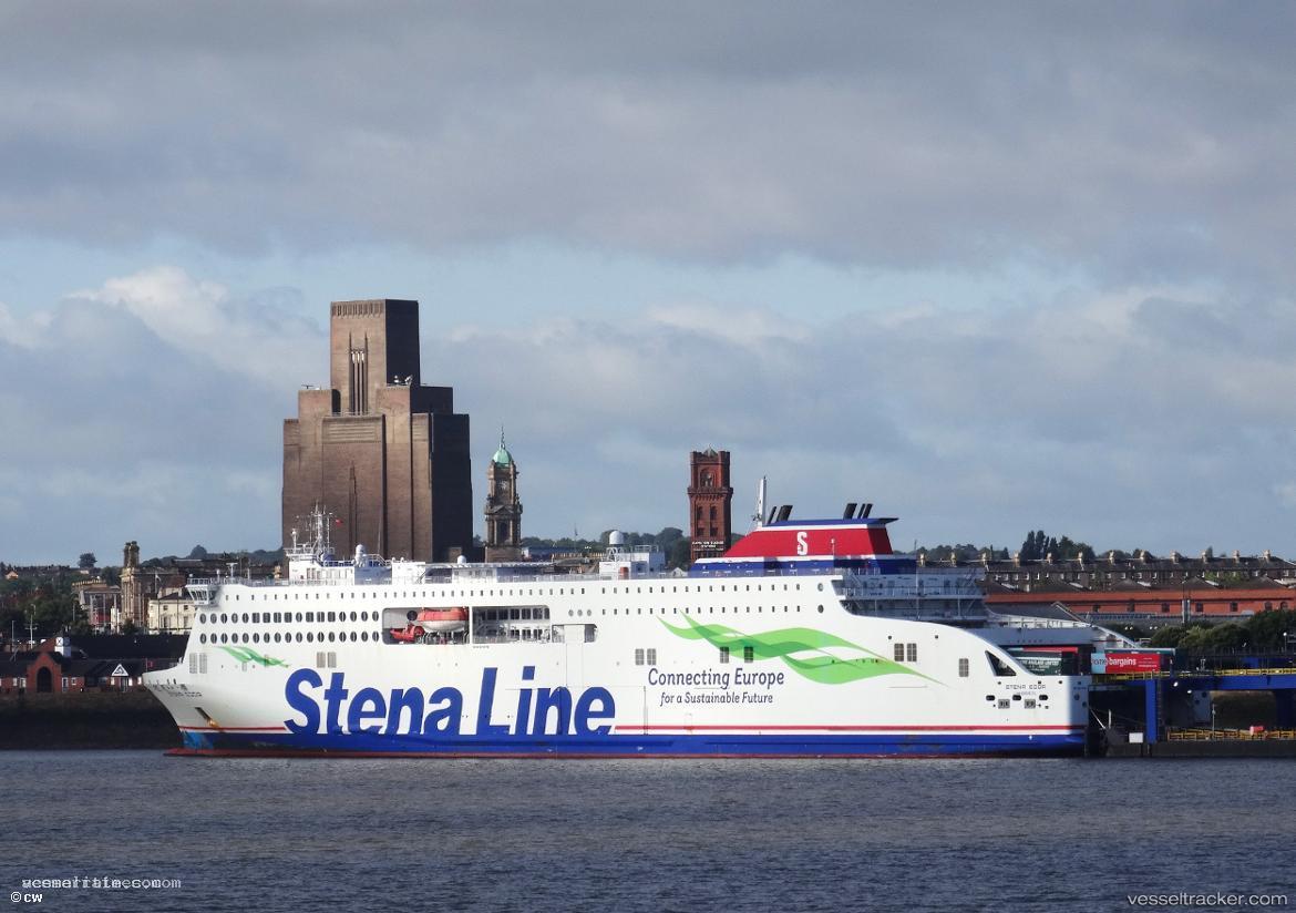 Stena-Edda - Passenger Ro Ro Cargo Ship vessel registered in Cyprus