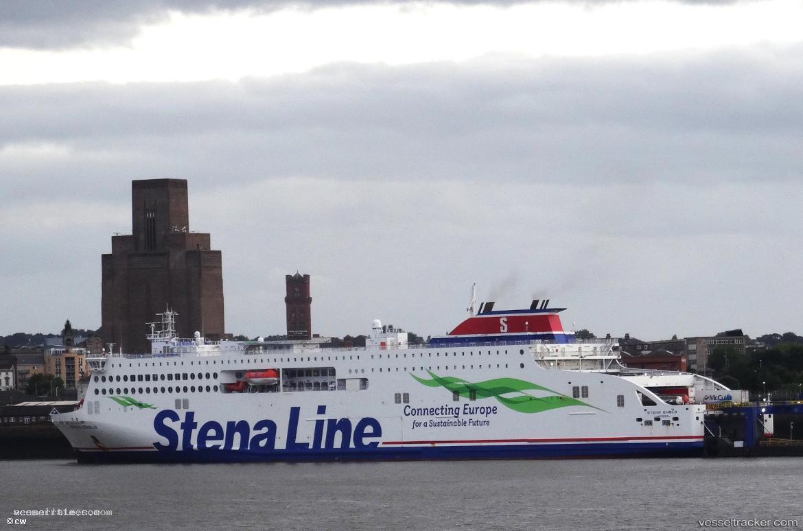 Stena-Embla - Passenger Ro Ro Cargo Ship vessel registered in Cyprus