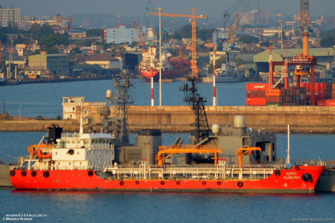 Kumana - Service Ship vessel registered in Sri Lanka