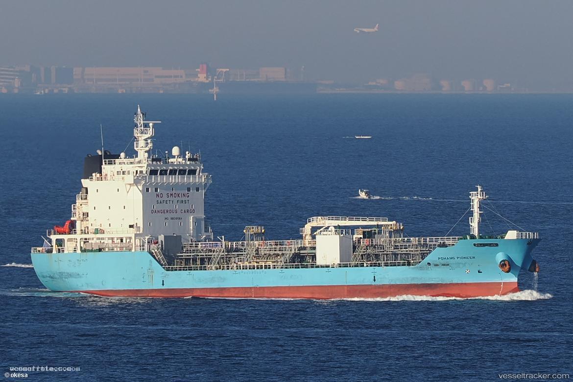 Pohang-Pioneer - Chemical Oil Products Tanker vessel registered in United States of America