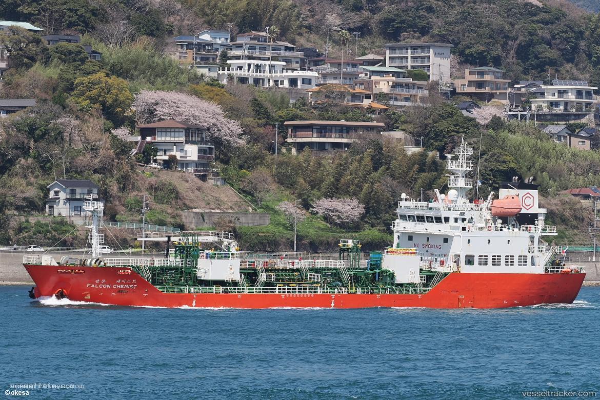 Falcon-Chemist - Chemical Oil Products Tanker vessel registered in Panama