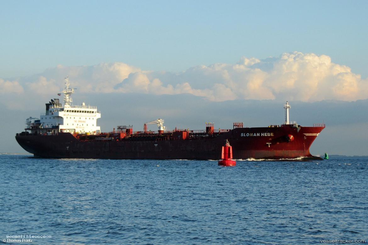 Sloman-Hebe - Chemical Oil Products Tanker vessel registered in Antigua and Barbuda