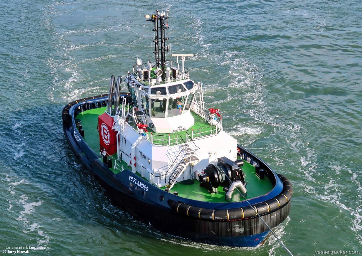 Vb-Flandes - Tug vessel registered in Belgium