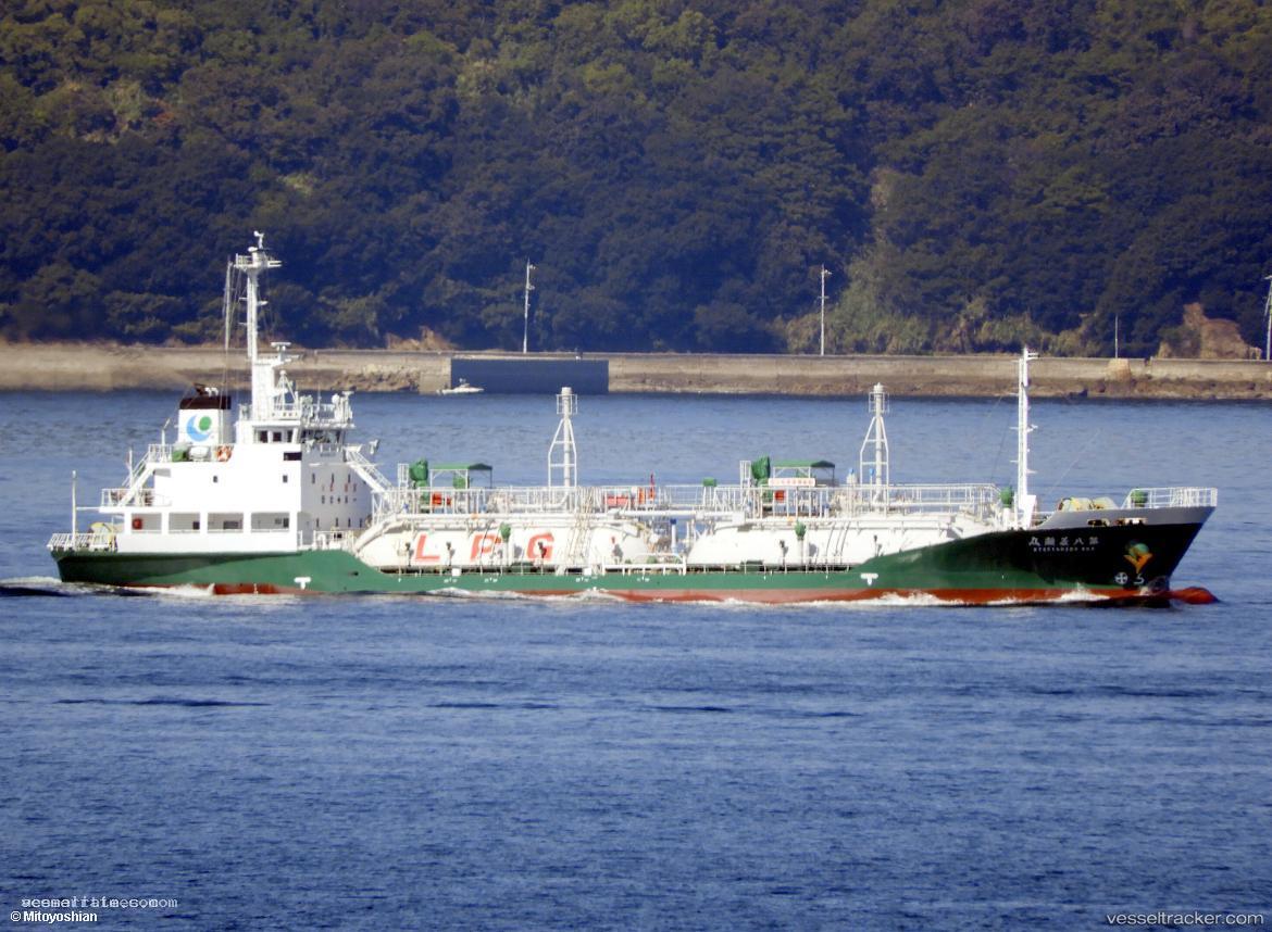 Ryokenmaru-No8 - Lpg Tanker vessel registered in Japan