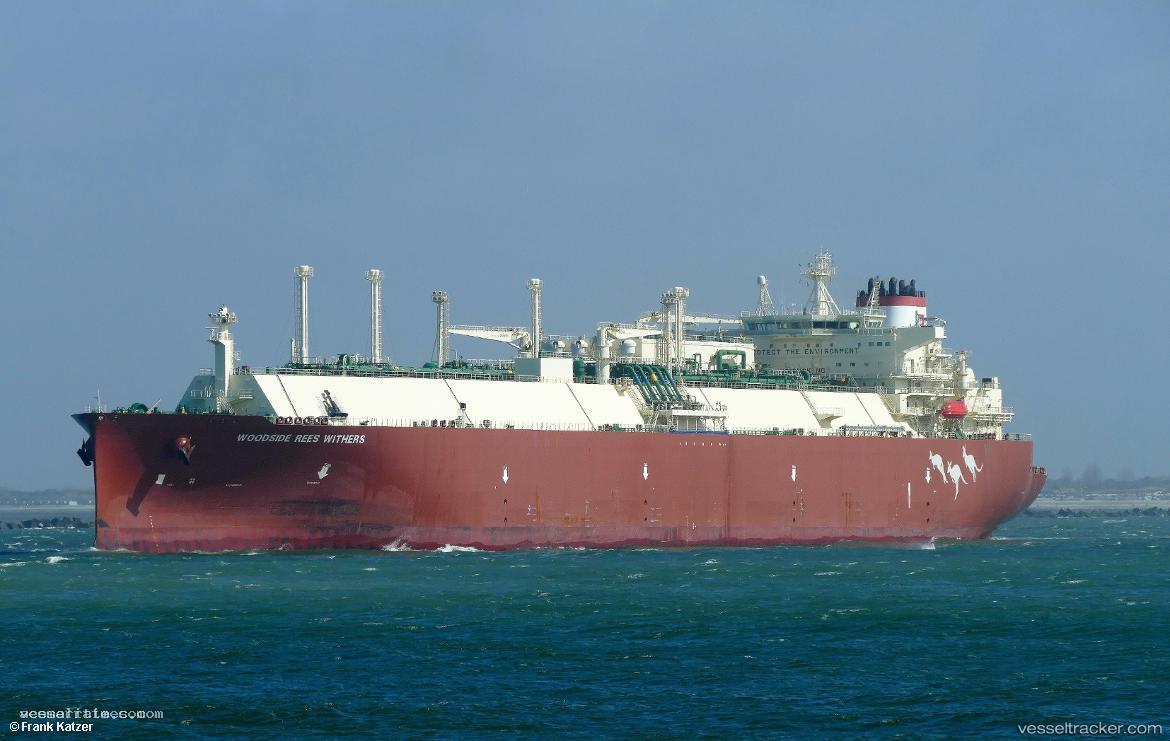 Woodside-Rees-Wither - Lng Tanker vessel registered in Greece