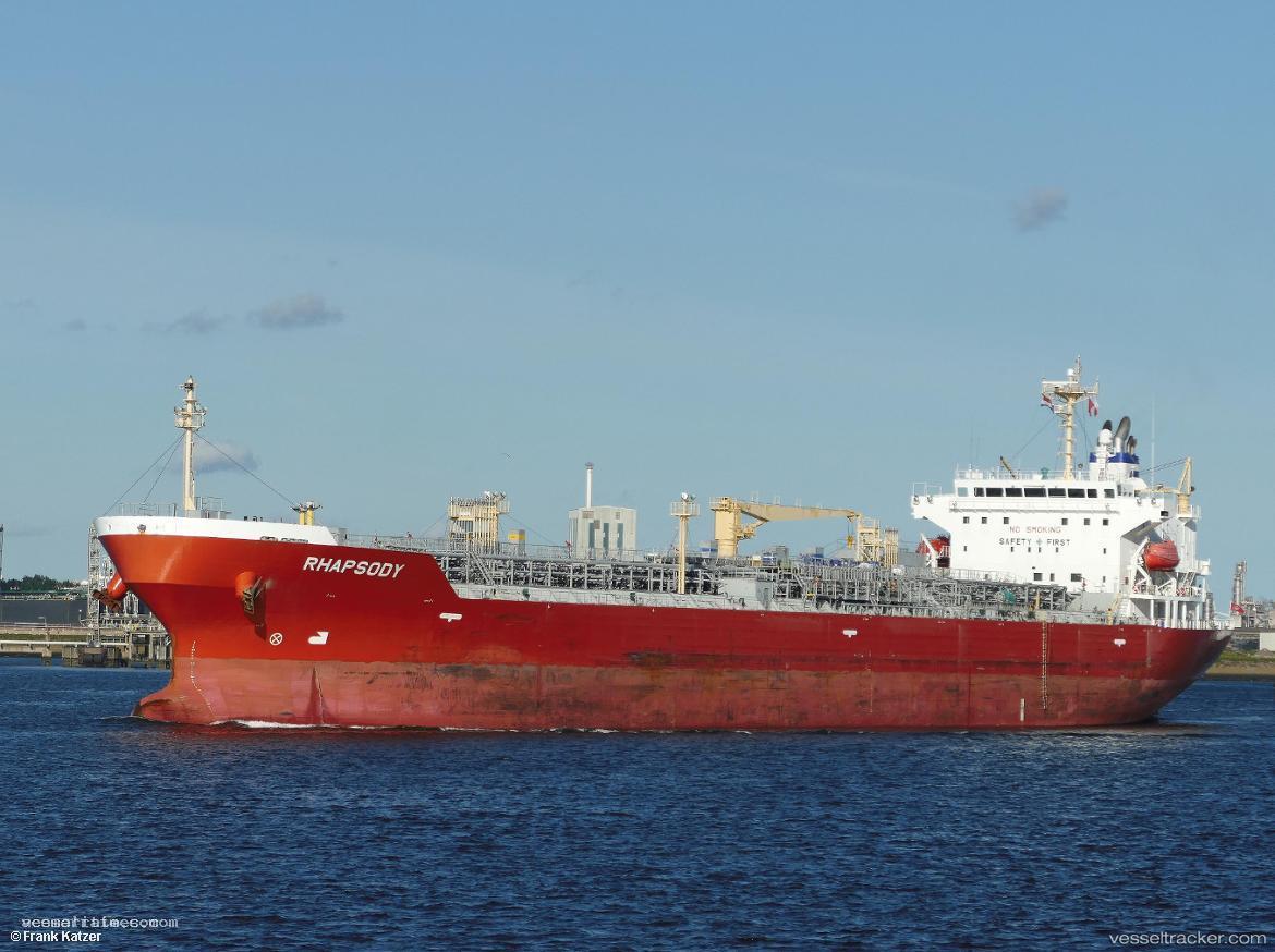 Rhapsody - Chemical Oil Products Tanker vessel registered in Singapore