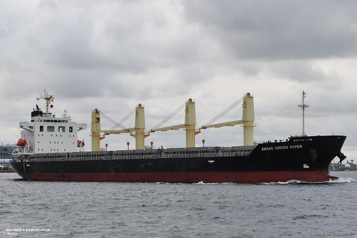 Ansac-Green-River - General Cargo Ship vessel registered in Panama