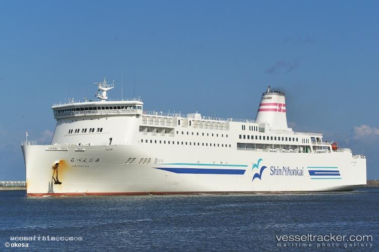 Lavender - Passenger Ro Ro Cargo Ship vessel registered in Japan