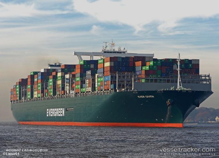 Ever-Given - Container Ship vessel registered in Panama