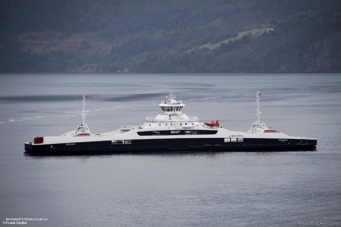 Eidsfjord - Passenger Ro Ro Cargo Ship vessel registered in Norway