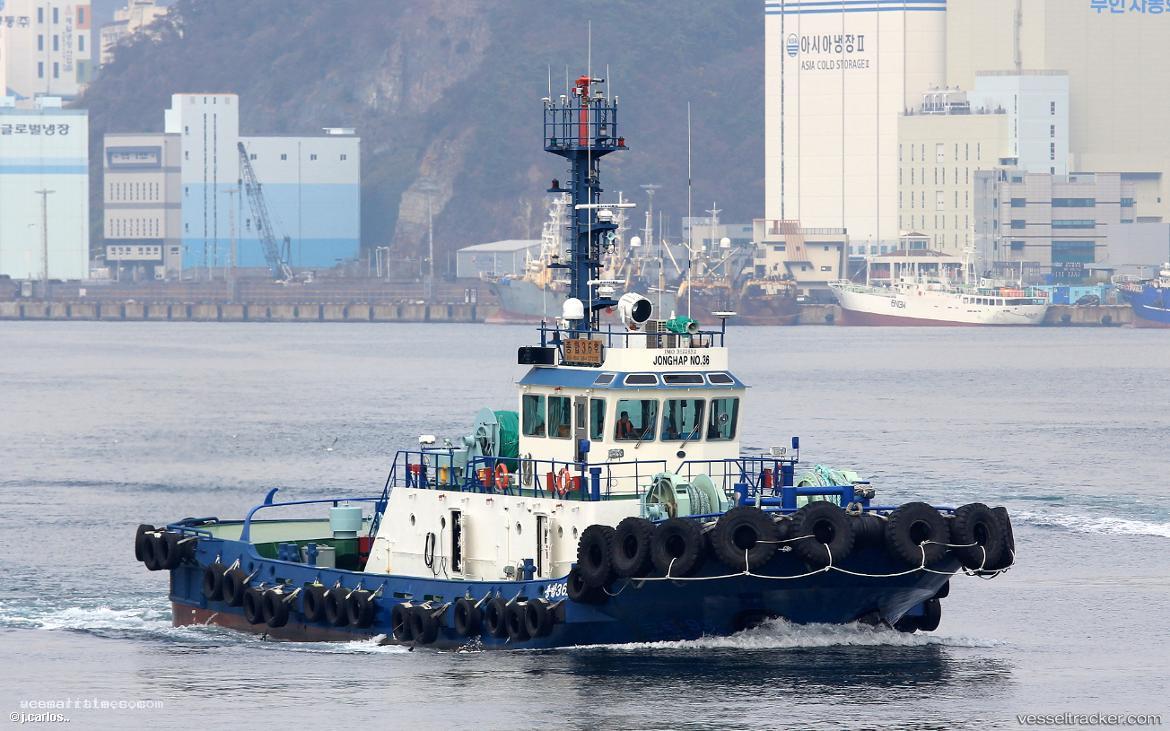 Jonghap-No-36 - Tug vessel registered in South Korea
