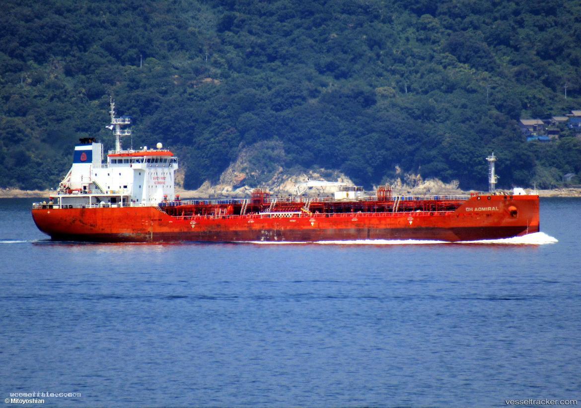 Dh-Admiral - Chemical Oil Products Tanker vessel registered in Panama
