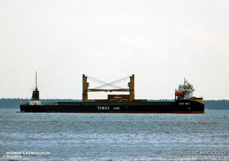 Ayer-Mas - Container Ship vessel registered in Indonesia