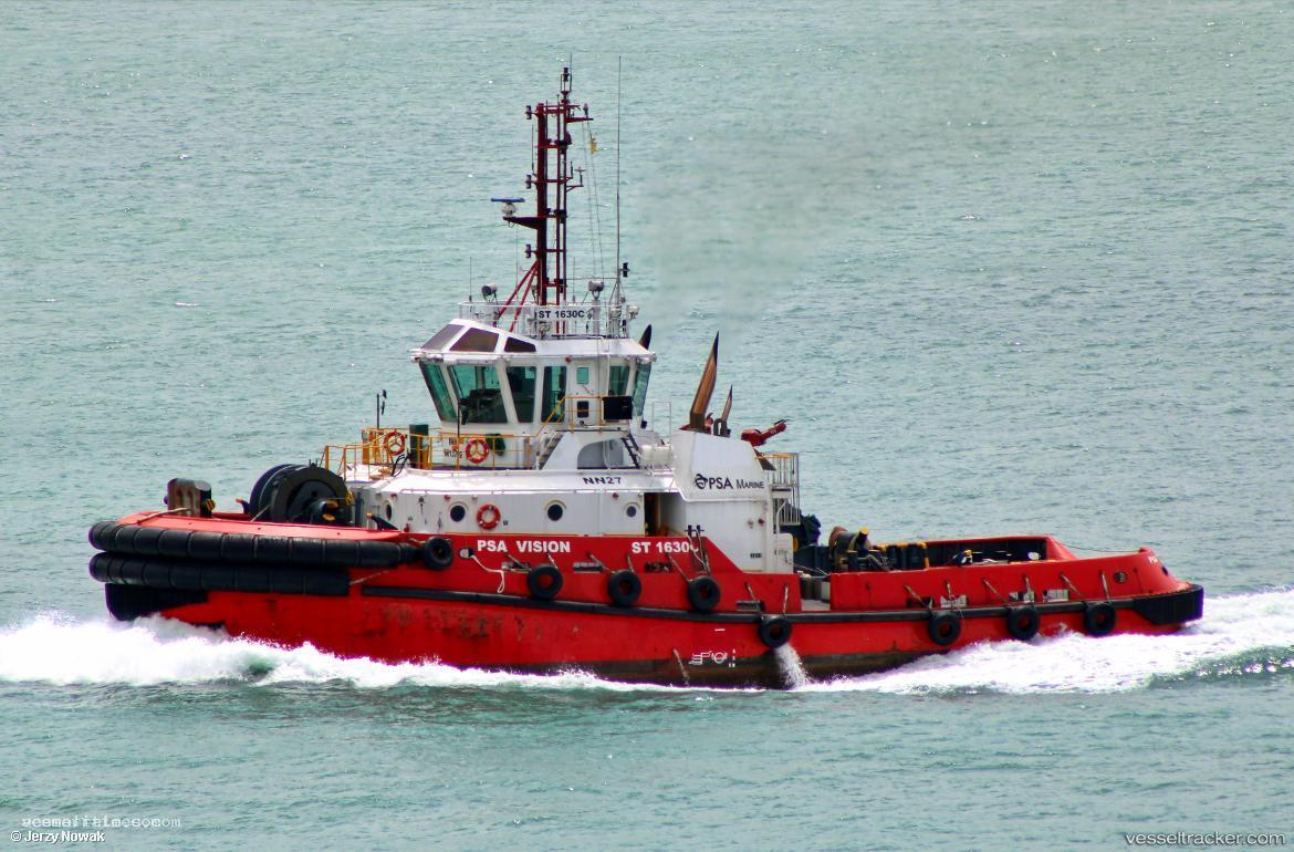 Psa-Vision-Nn27 - Tug vessel registered in Singapore
