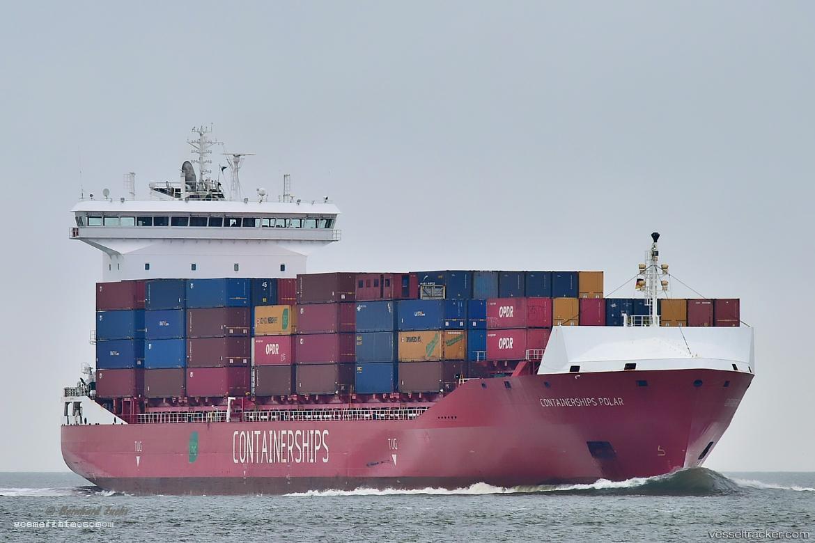 Containerships-Polar - Container Ship vessel registered in United Kingdom