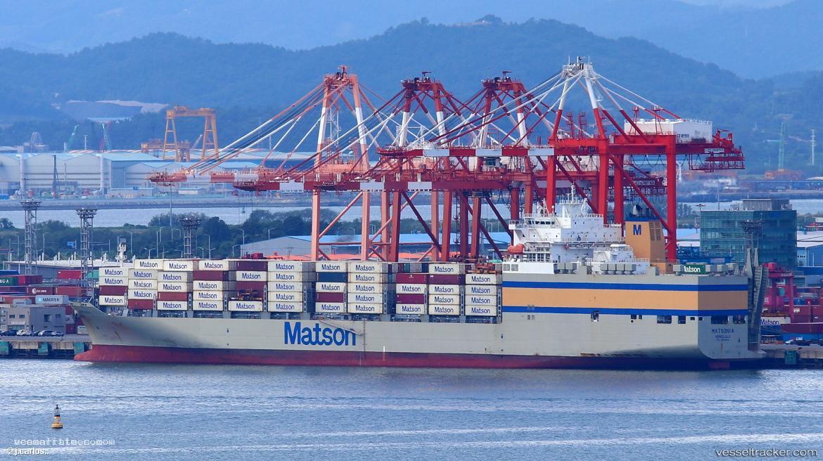 Matsonia - Container Ship vessel registered in United States of America