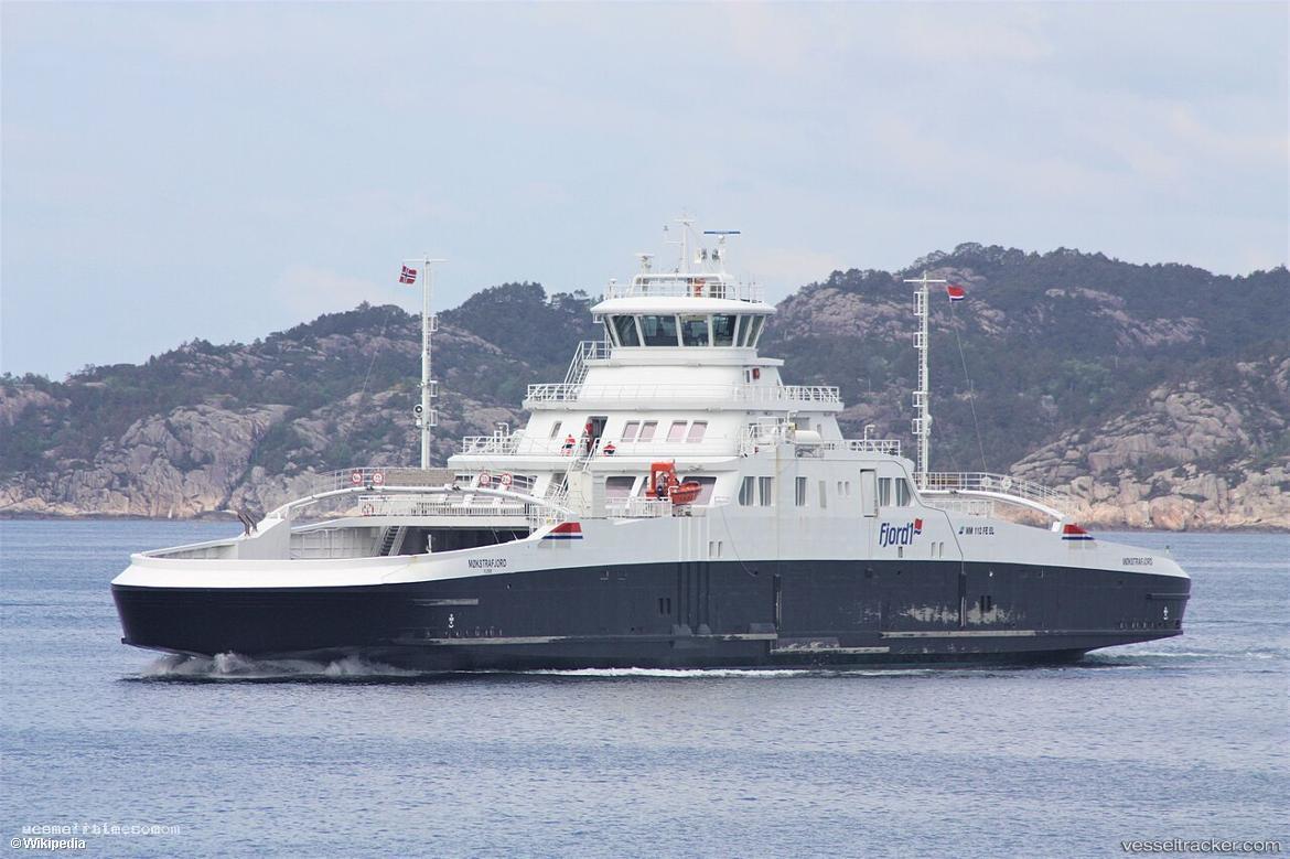 Mokstrafjord - Passenger Ro Ro Cargo Ship vessel registered in Norway