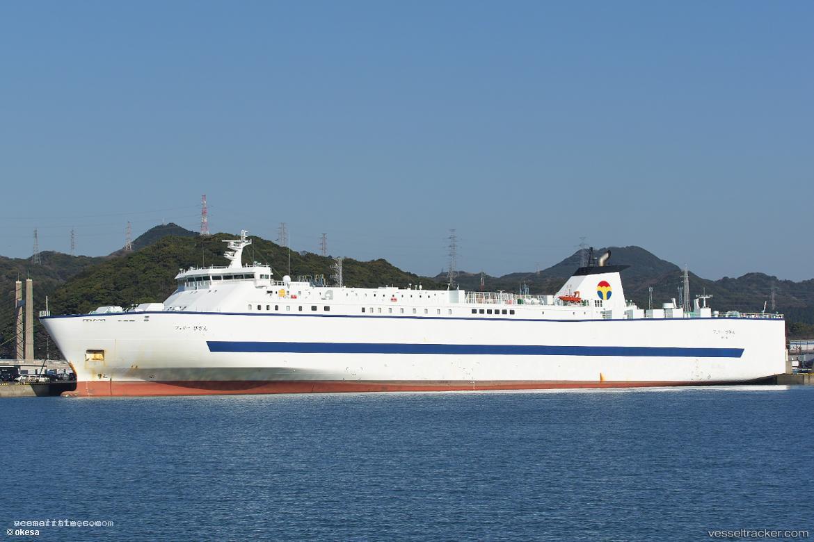 Ferry-Bizan - Passenger Ro Ro Cargo Ship vessel registered in Japan