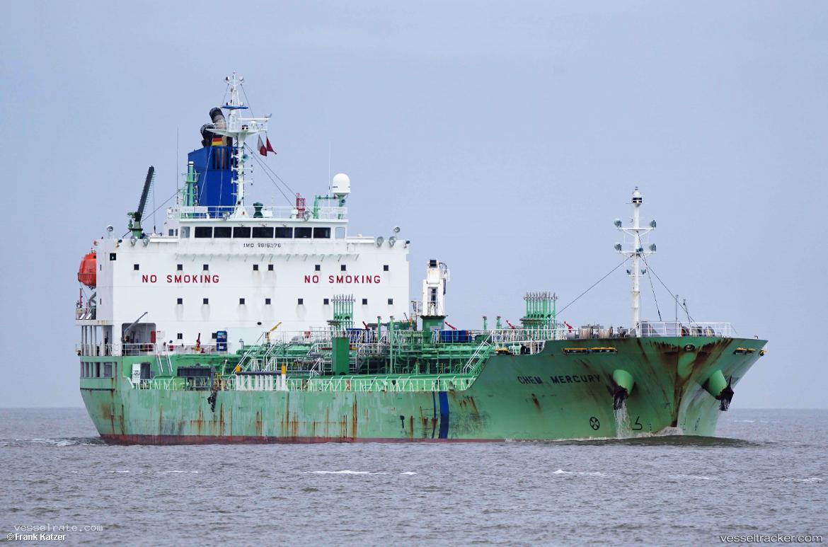 Chem-Mercury - Chemical Oil Products Tanker vessel registered in Luxembourg