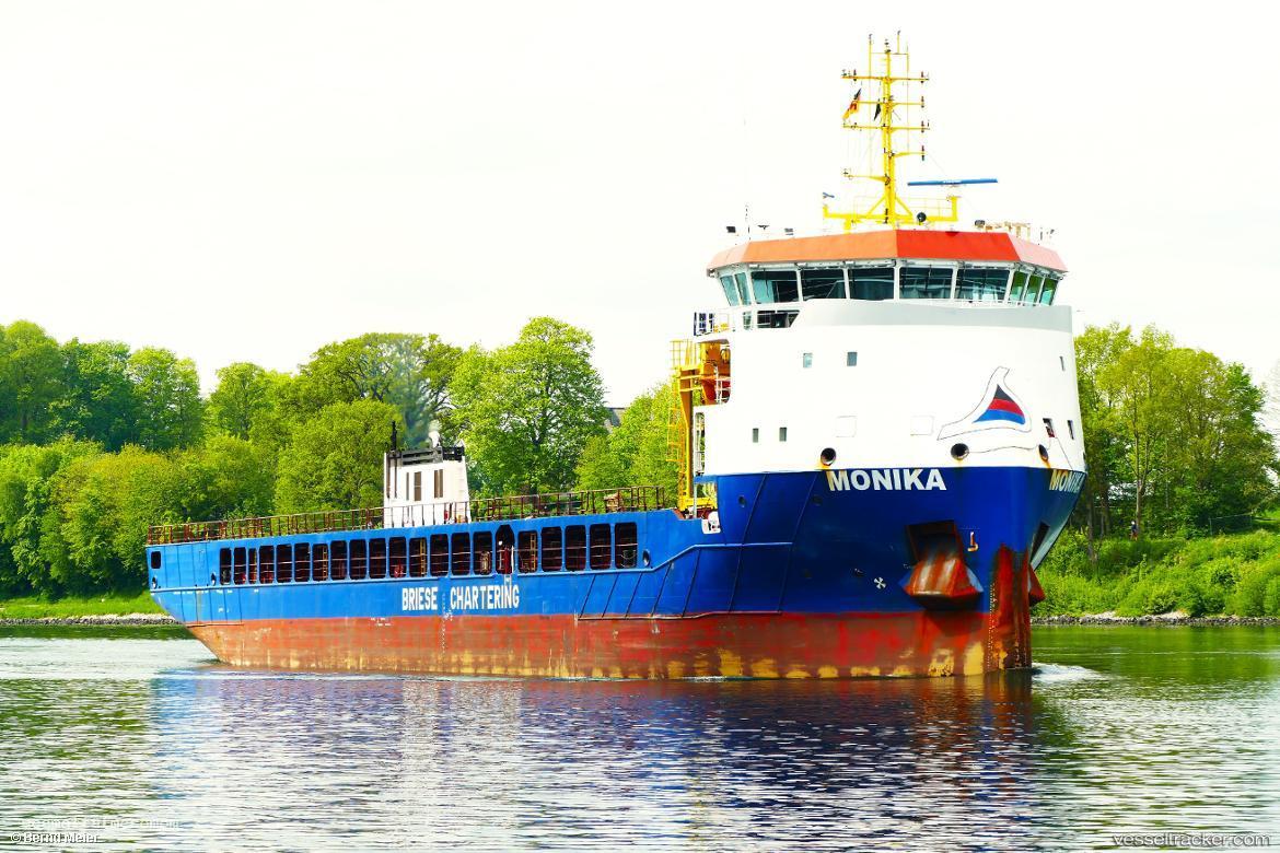 Monika - Multi Purpose Carrier vessel registered in Portugal