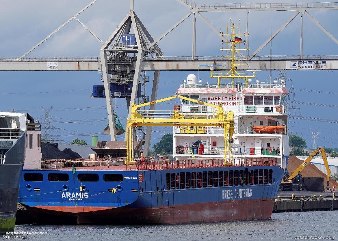 Aramis - Multi Purpose Carrier vessel registered in Portugal