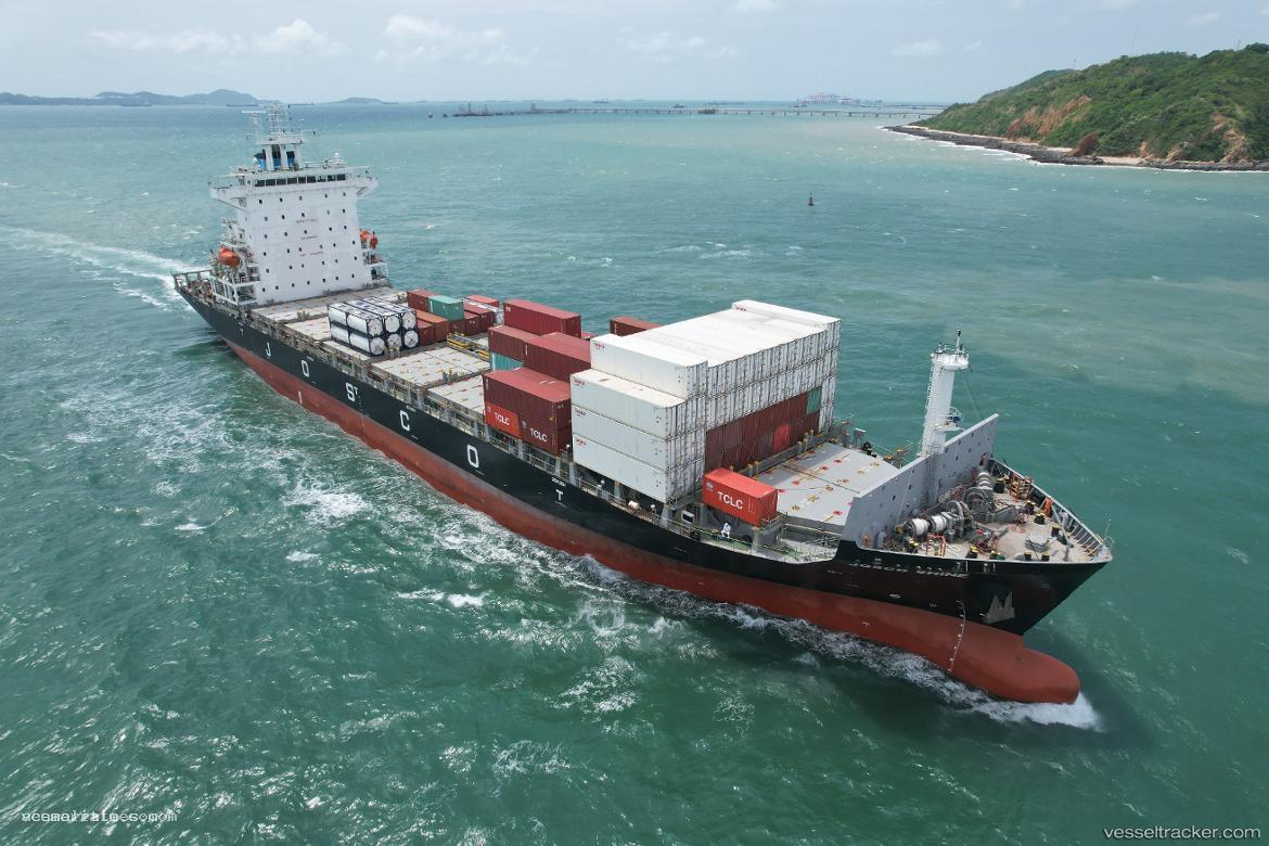 Josco-Shine - Container Ship vessel registered in Hong Kong