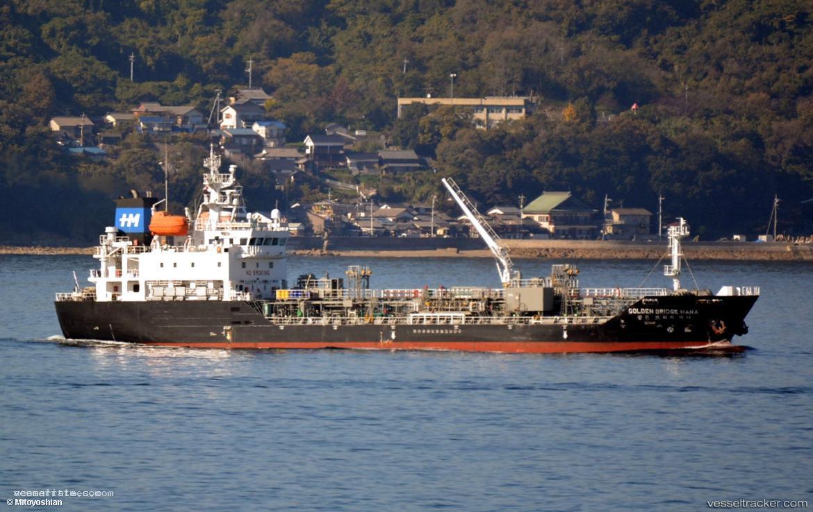Golden-Bridge-Hana - Chemical Oil Products Tanker vessel registered in South Korea