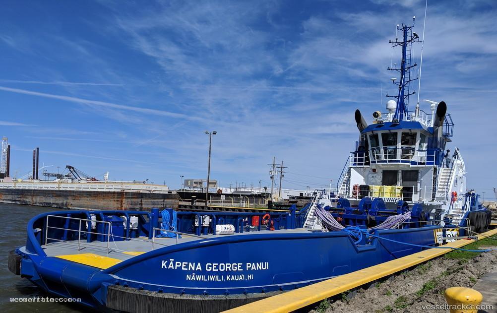 Kapena-George-Panui - Tug vessel registered in United States of America