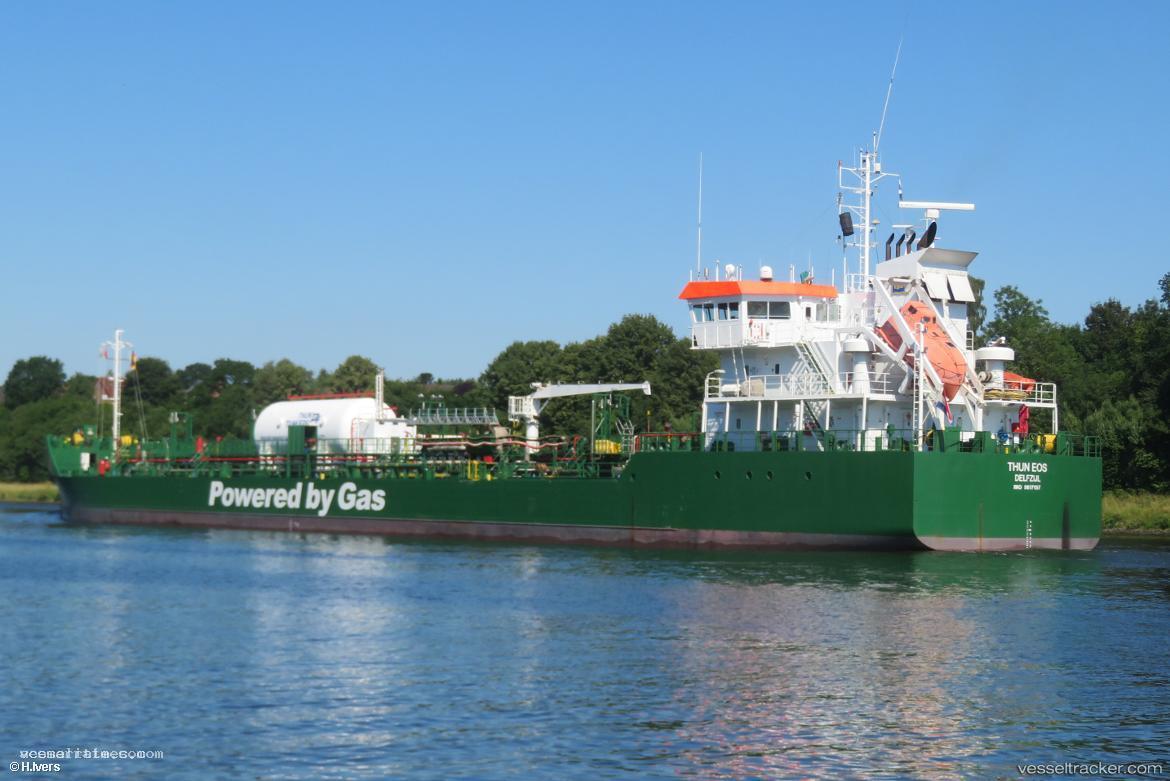 Thun-Eos - Chemical Oil Products Tanker vessel registered in Netherlands