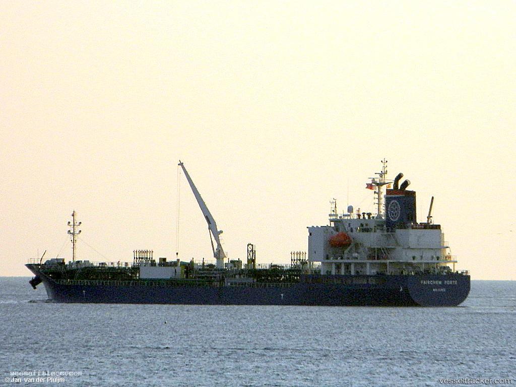Fairchem-Forte - Chemical Oil Products Tanker vessel registered in Marshall Islands