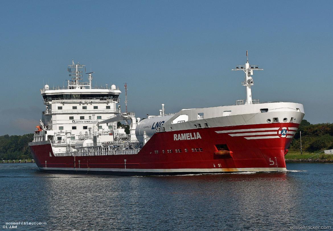 Ramelia - Chemical Oil Products Tanker vessel registered in Sweden