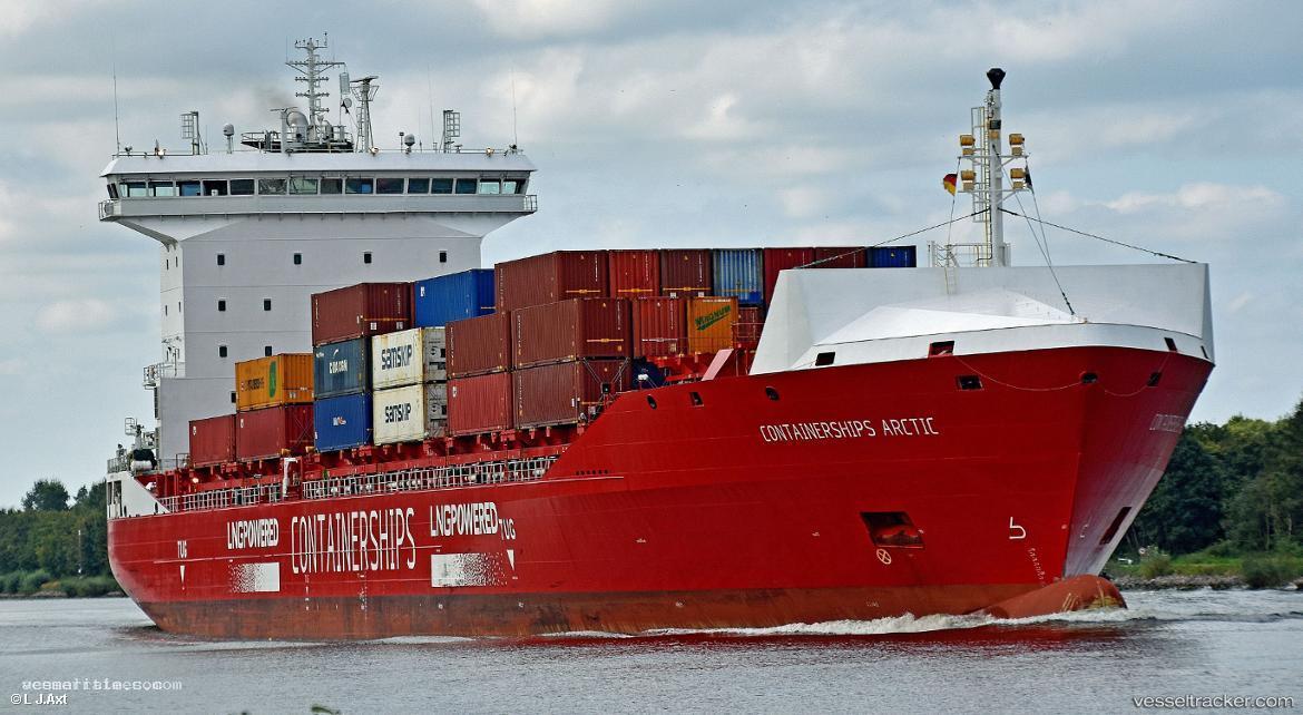 Containershipsarctic - Container Ship vessel registered in Cyprus