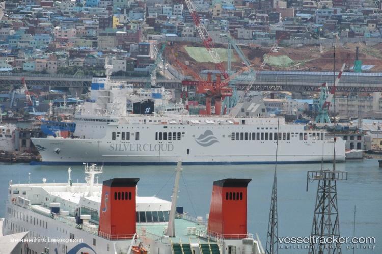 Silver-Cloud - Passenger Ro Ro Cargo Ship vessel registered in South Korea